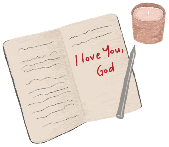 I love you God book image