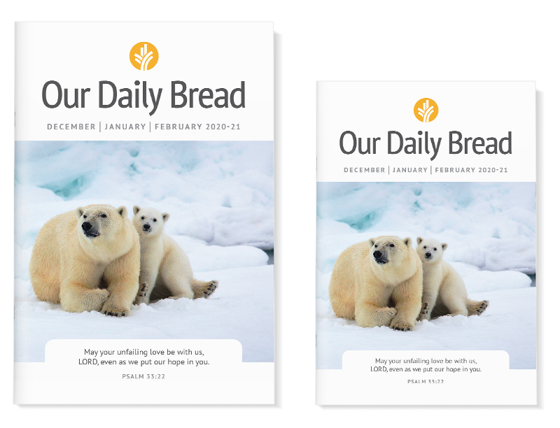 Subscribe to Our Daily Bread Large Print booklet