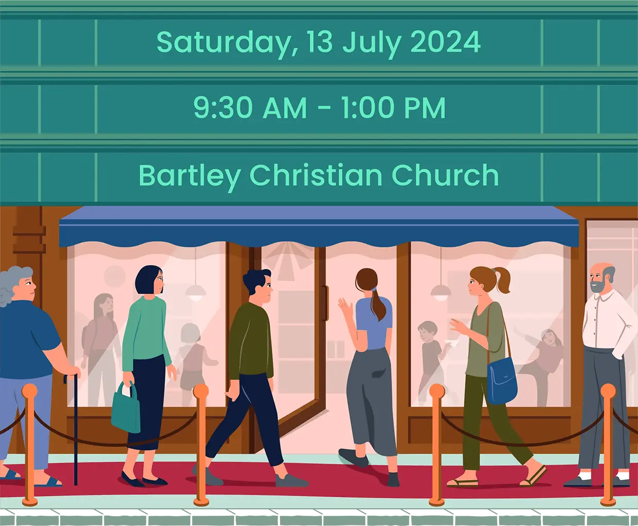 The Dauting Privilege. Reaching Children with The Good News of Christ. Saturday, 13 July 2024, 9:30 AM - 1:00 PM at Bartley Christian Church
