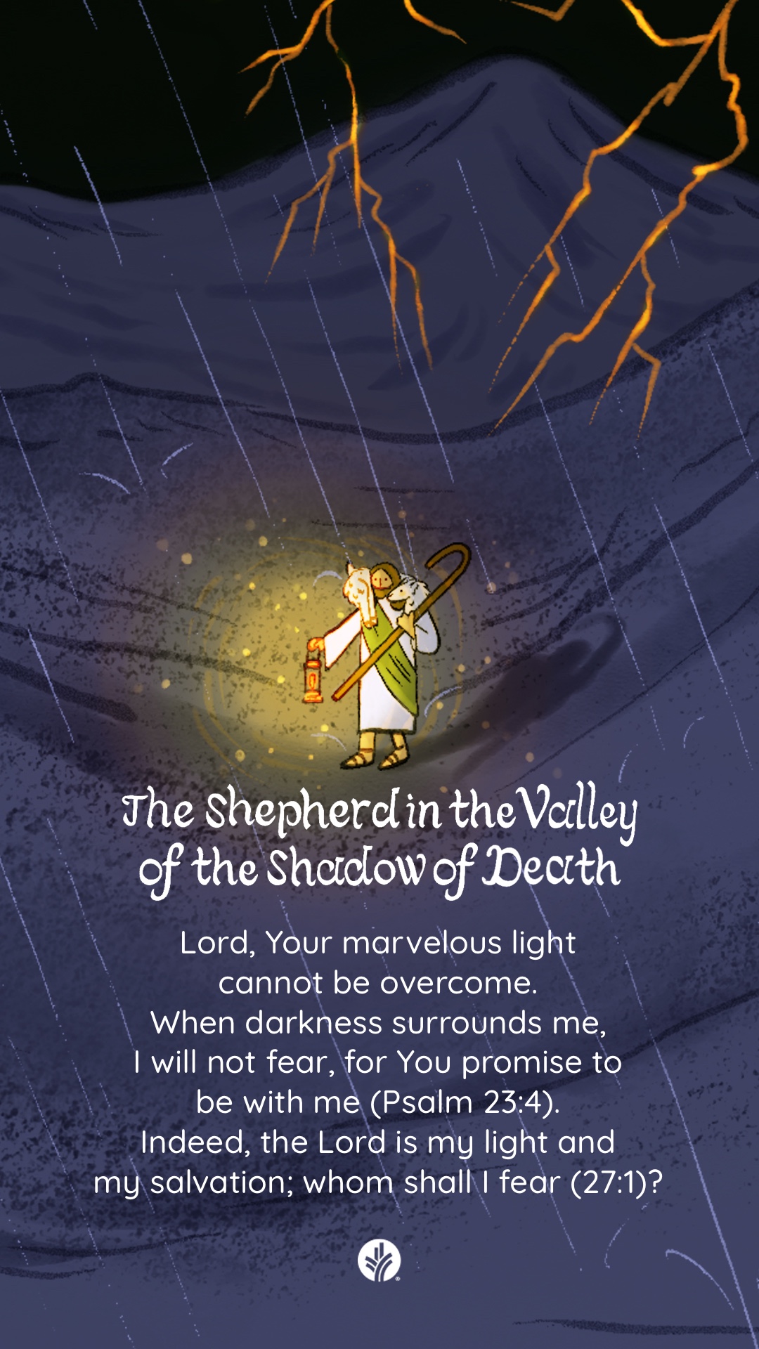 The Shepherd in the Valley of the Shadow of Death